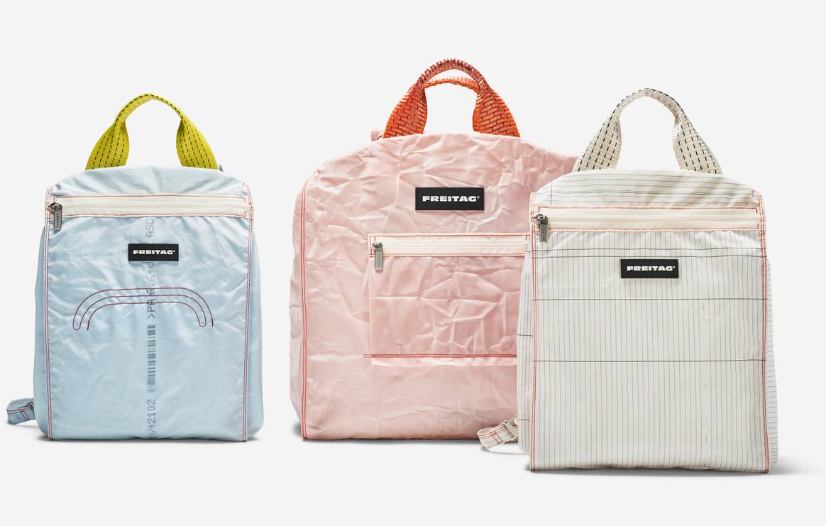 Die Modelle  F700 Arrow und F708 Firebird aus alten Airbags
