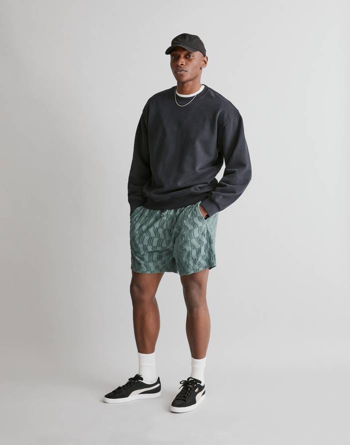 Jacquard Terry Everywear Shorts | Madewell
