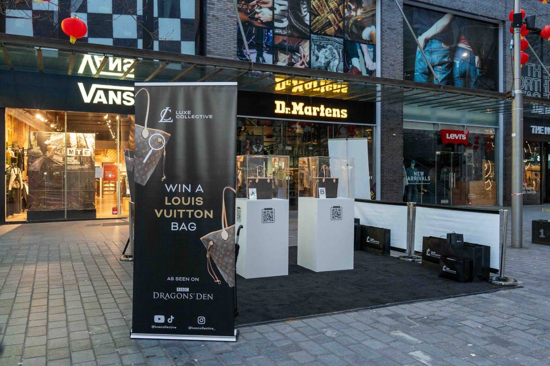 Luxe Collective's Liverpool One activation.