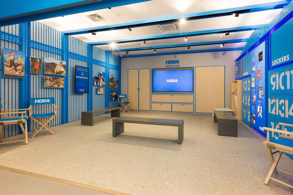 Hoka Covent Garden store.