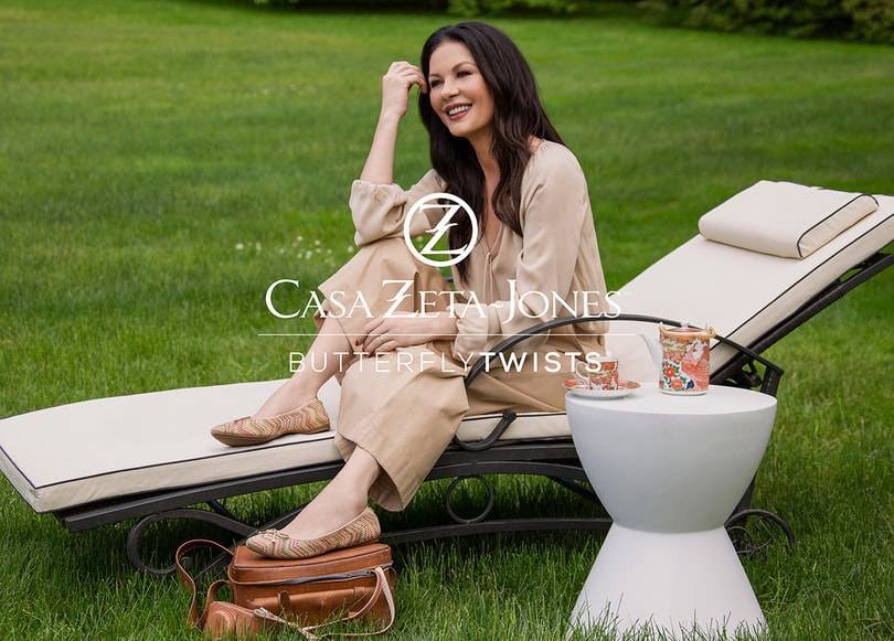 Catherine Zeta-Jones lanza una colección de calzado con Butterfly Twists