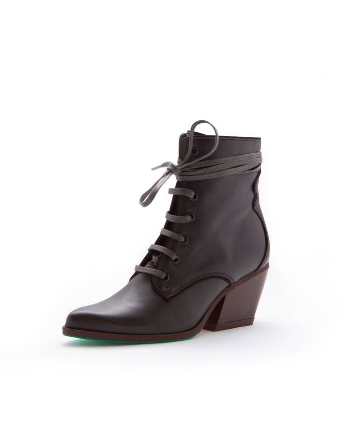 Lot vegan leather biker boots | A Perfect Jane