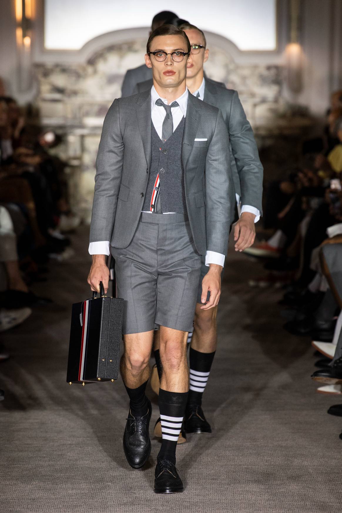 Thom Browne SS23, beeld via Launchmetrics Spotlight