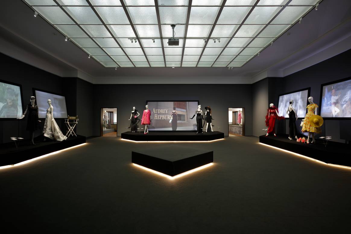 Hubert de Givenchy: To Audrey with Love tentoonstelling. Beeld via: Kunstmuseum