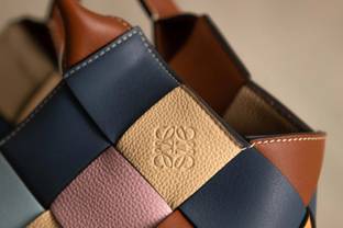 Loewe launches bag made from surplus leather