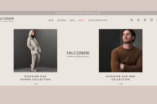 Falconeri lanza su plataforma online en España