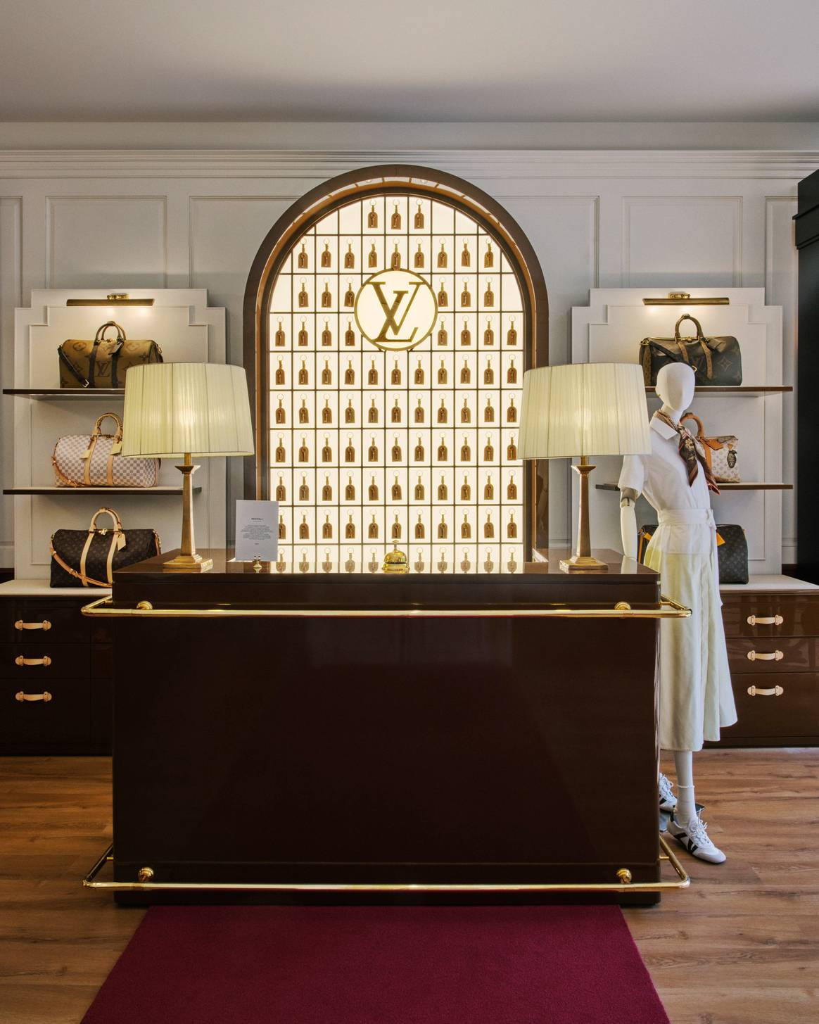 Keepall Lobby in the “Hotel” pop-up