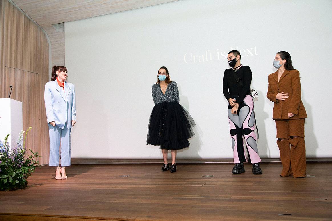 Photo Credits: Premio Vogue Who’s on Next 2021, ceremonia de entrega. Cortesía de Condé Nast.