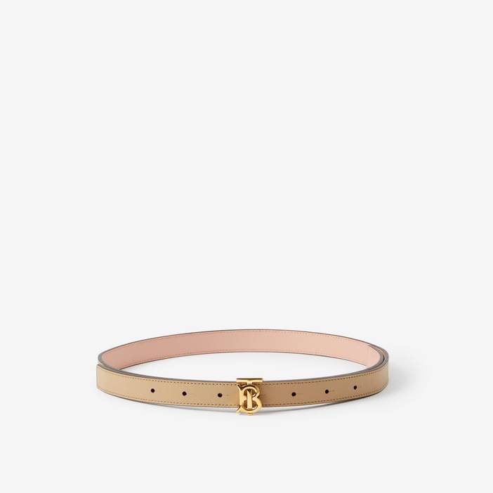 Leather Reversible TB Belt | Burberry