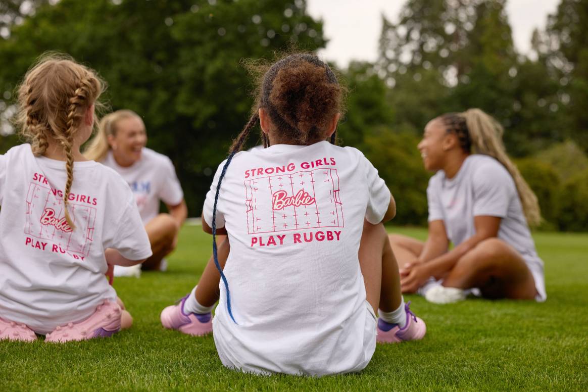 Barbie's partnership with England Rugby’s Red Roses