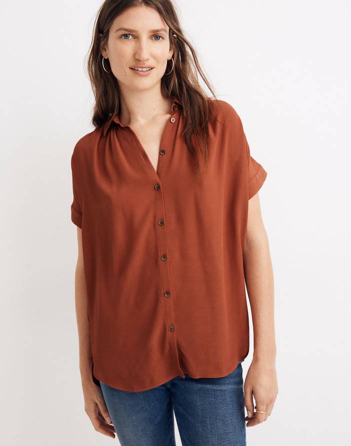 Central Drapey Shirt | Madewell