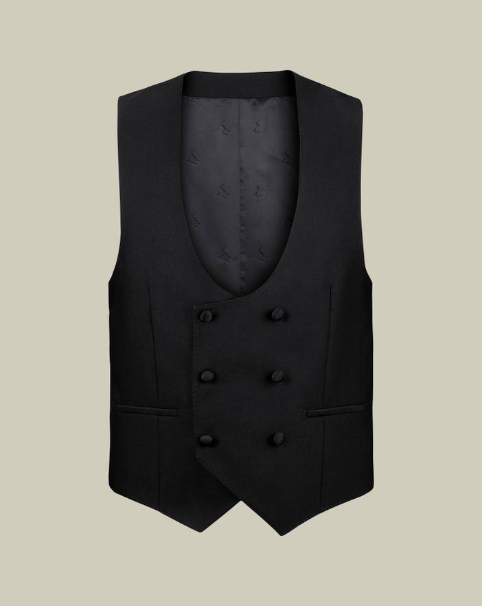 Men's Charles Tyrwhitt Double Breasted Dinner Suit Waistcoat | Charles Tyrwhitt