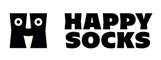 Das neue Logo von Happy Socks