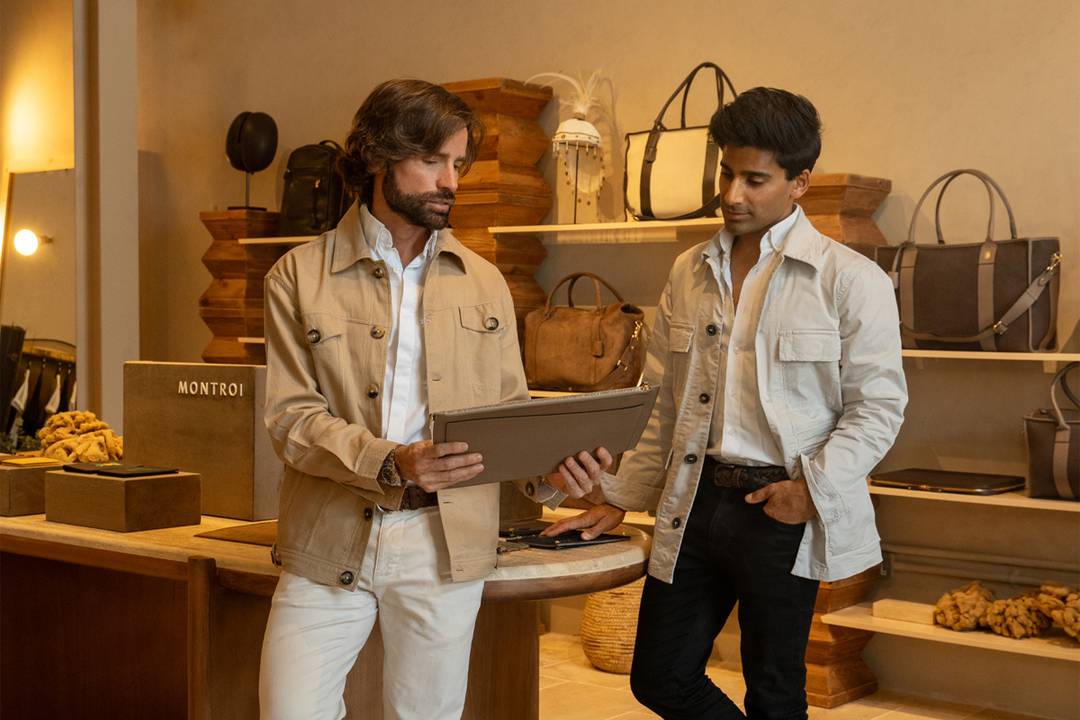 Enrique Hormigo and Samir Aghera, founders of Montroi.