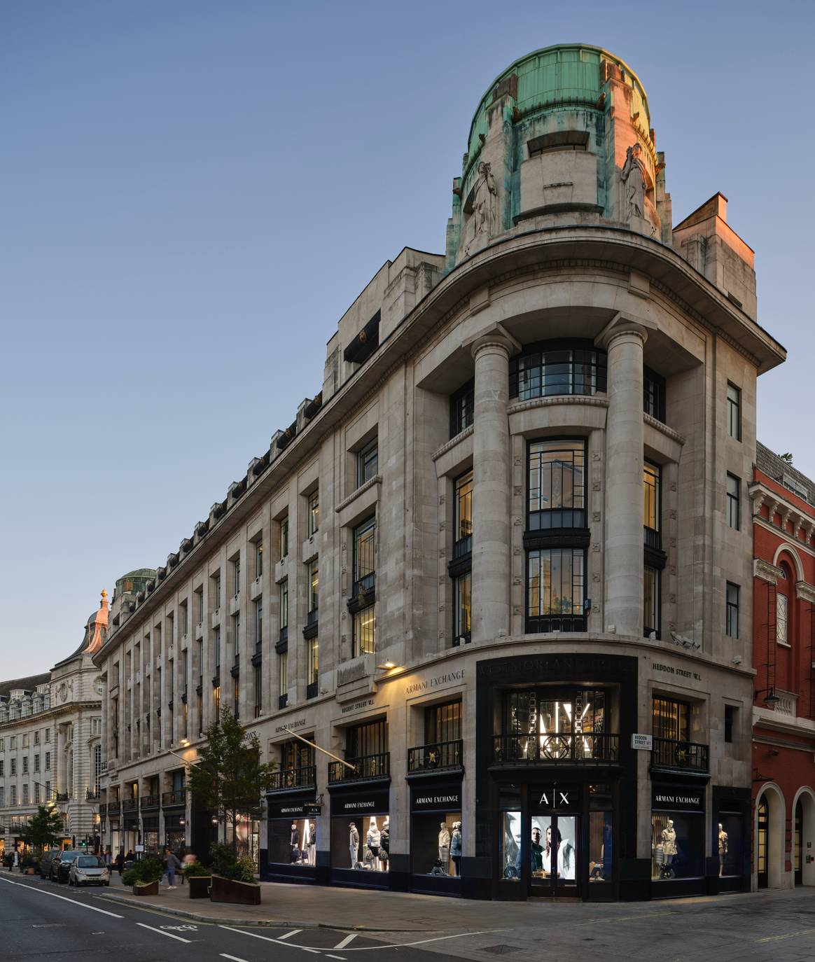 Armani Exchange unveils London flagship store