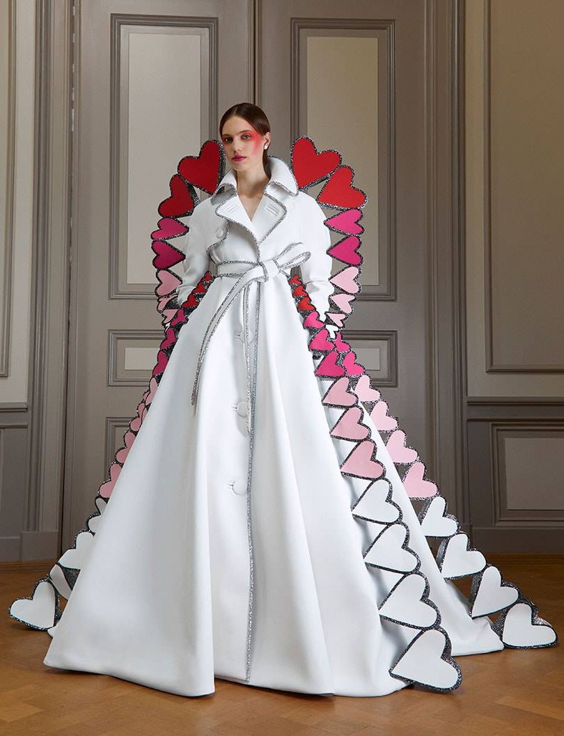 Viktor and Rolf embraces coronavirus for haute couture