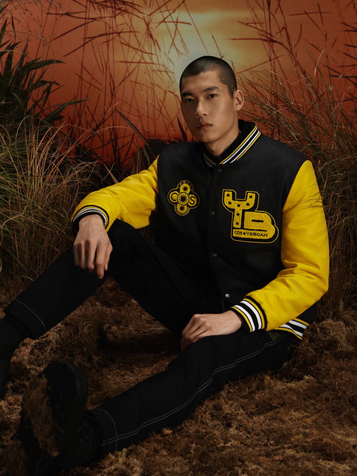 Image: Cos - photography by Campbell Addy; Cos x Yeboah collaboration