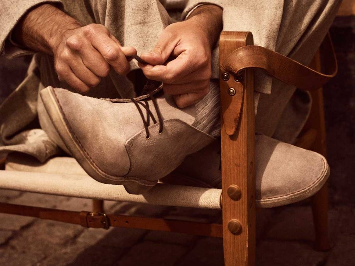 Clarks enlists Alexander Skarsgård and Freida Pinto as new faces