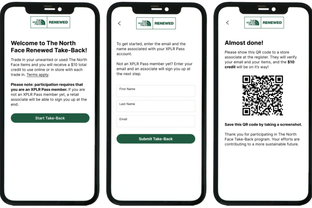 The North Face introduces in-store take back programme in US