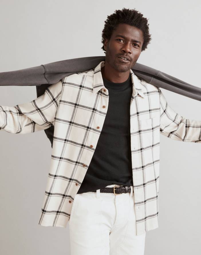 Sunday Flannel Perfect Long-Sleeve Shirt | Madewell