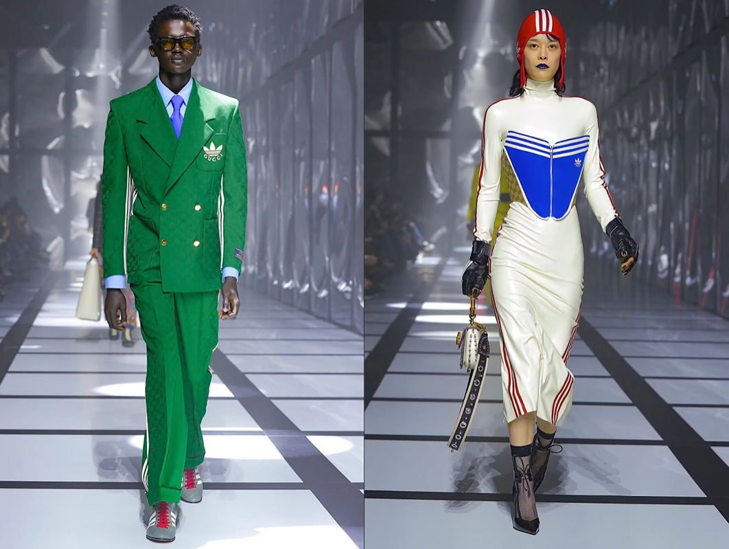 Gucci Fall/Winter 2022. Photos: Gucci x Adidas