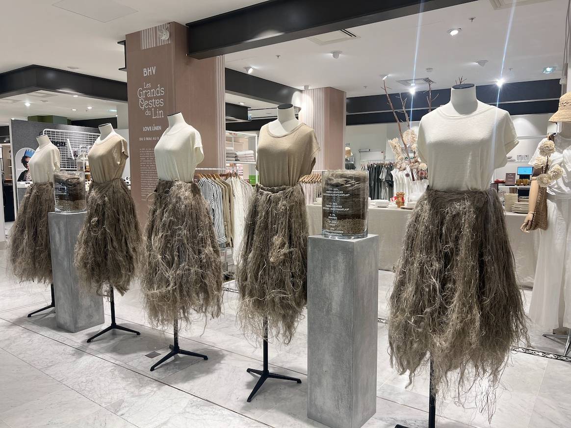 « Love Linen, les grands gestes du lin », BHV Marais
