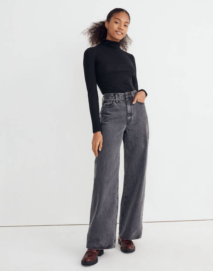 Superwide-Leg Jeans in Moreland Wash | Madewell