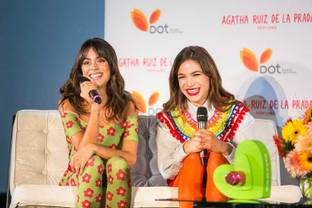 Cósima Ramirez y Tini Stoessel, juntas por la marca Agatha Ruiz de la Prada