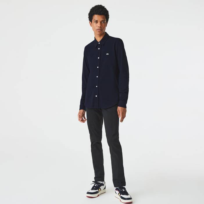 Herren Lacoste Hemd aus Baumwoll-Piqué | Lacoste
