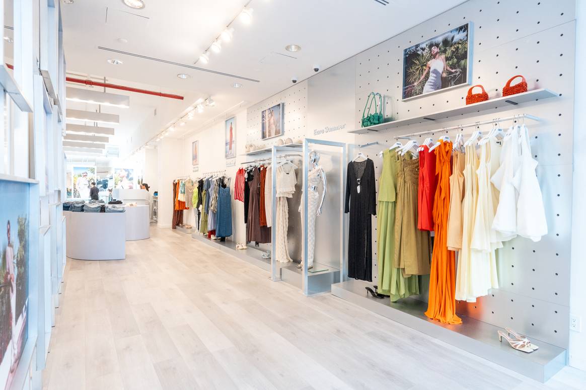 Asos New York pop-up store.