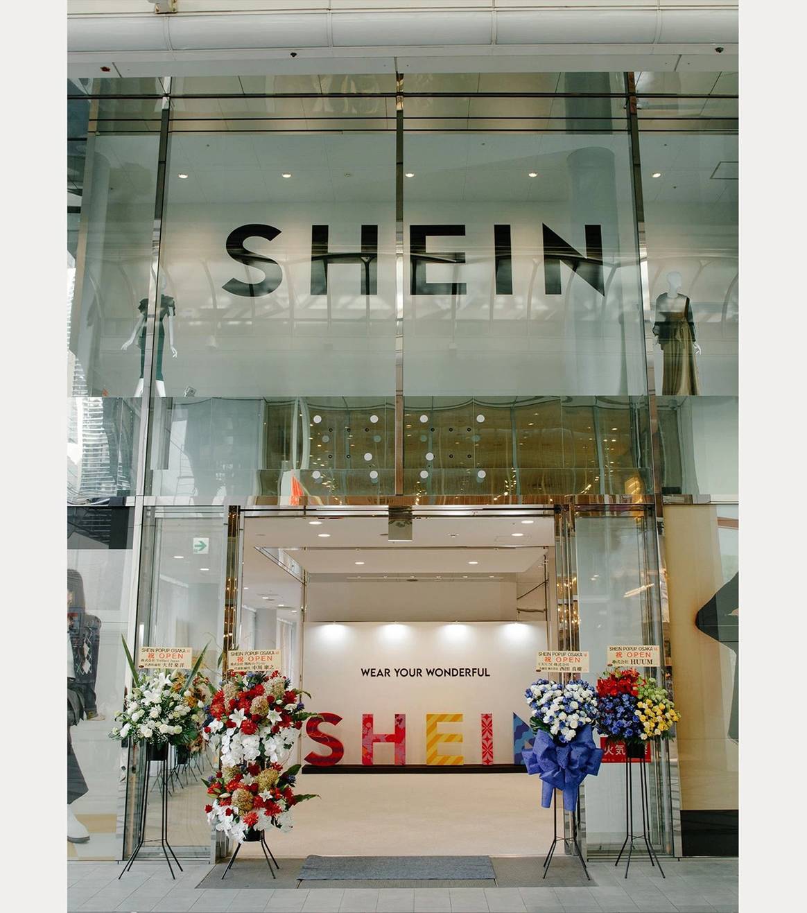 Photo Credits: Pop-up de Shein en Osaka.