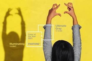 Pantone desvela el color del año 2021: una combinación en amarillo y con el número 13
