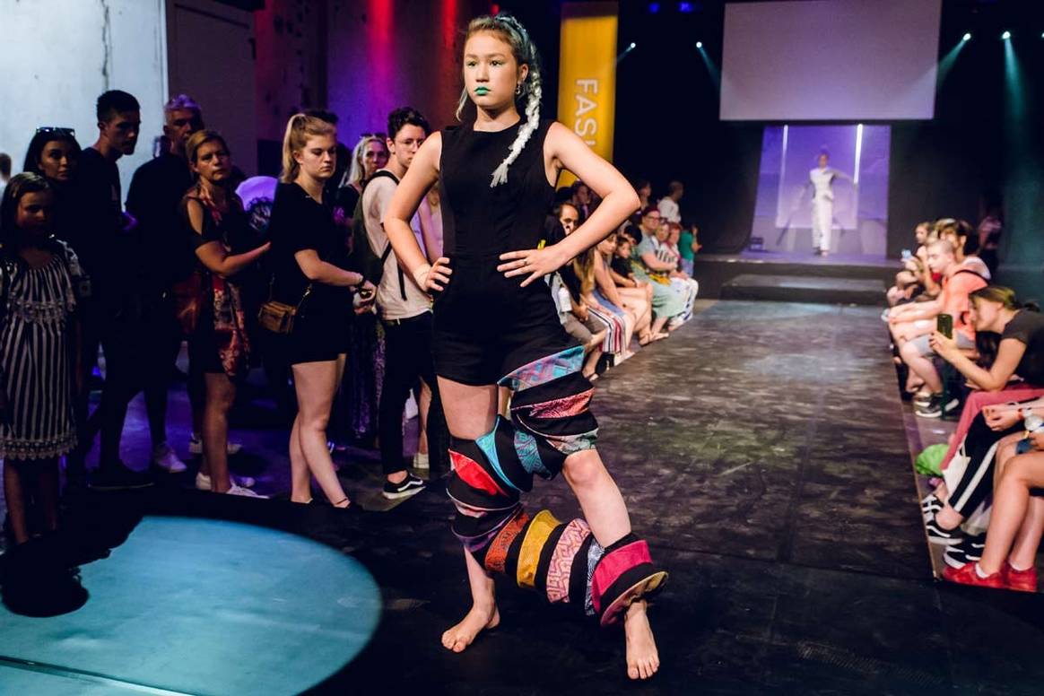 15-jarige Klaskie mode-winnaar van Kunstbende