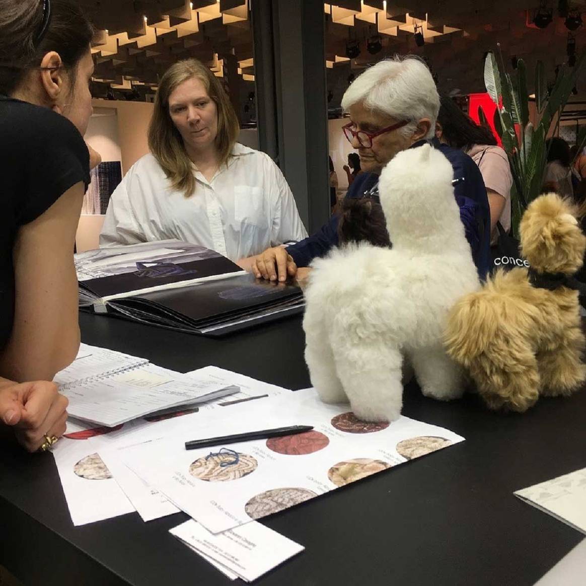 Alpaca del Perú, presente en la feria de hilados Pitti Filati