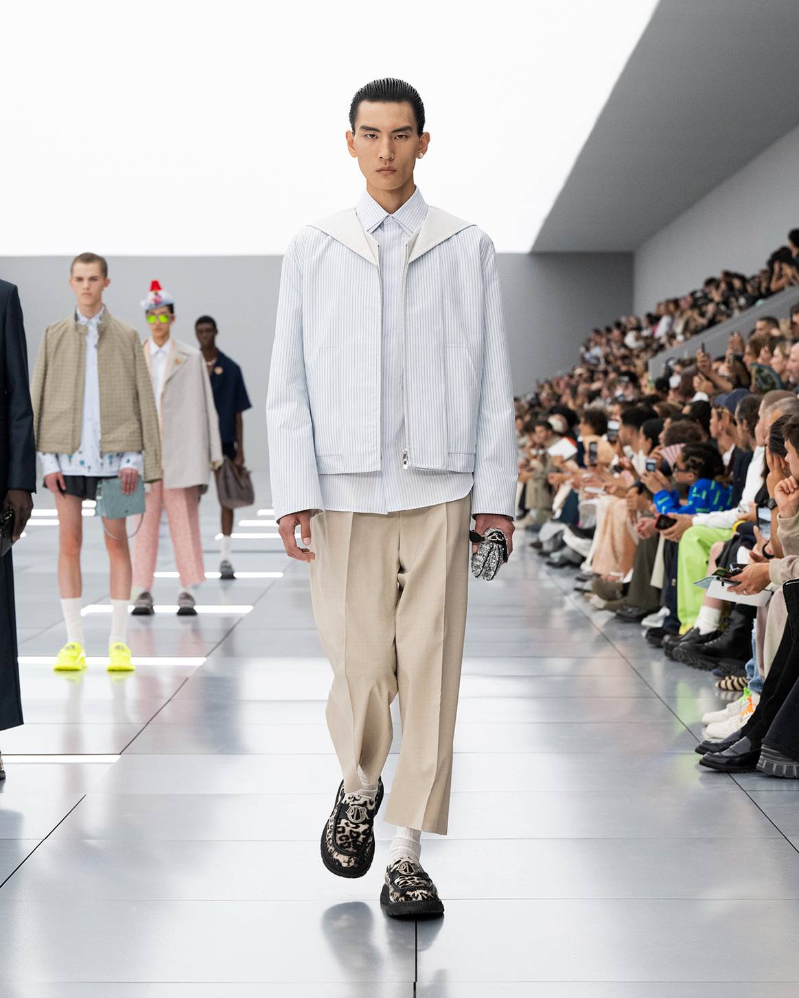 Créditos: Dior, desfile de presentación de la colección masculina para la temporada de Verano SS24. Fotografía de cortesía.