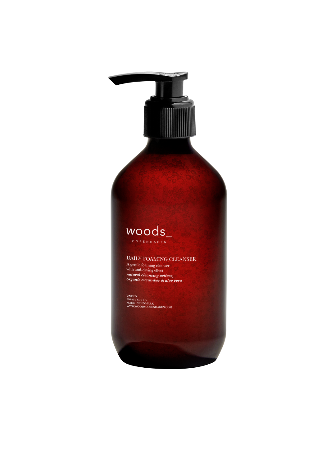 Woods Copenhagen Daily Foaming Cleanser.