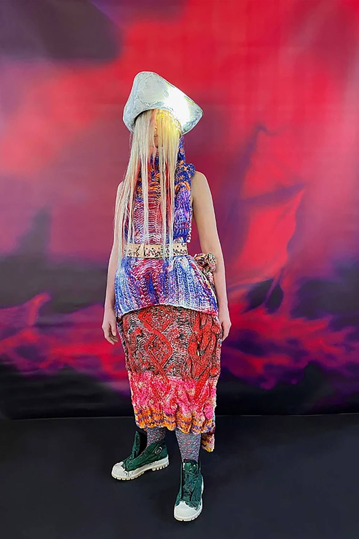 Photo Credits: Colección de Matty Bovan galardonada con el International Woolmark Prize y el Karl Lagerfeld Award for Innovation 2021. The International Woolmark Prize.