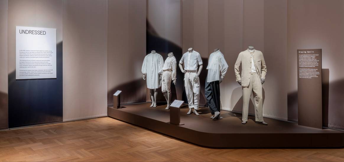 Image: V&A; Fashioning Masculinities: The Art of Menswear