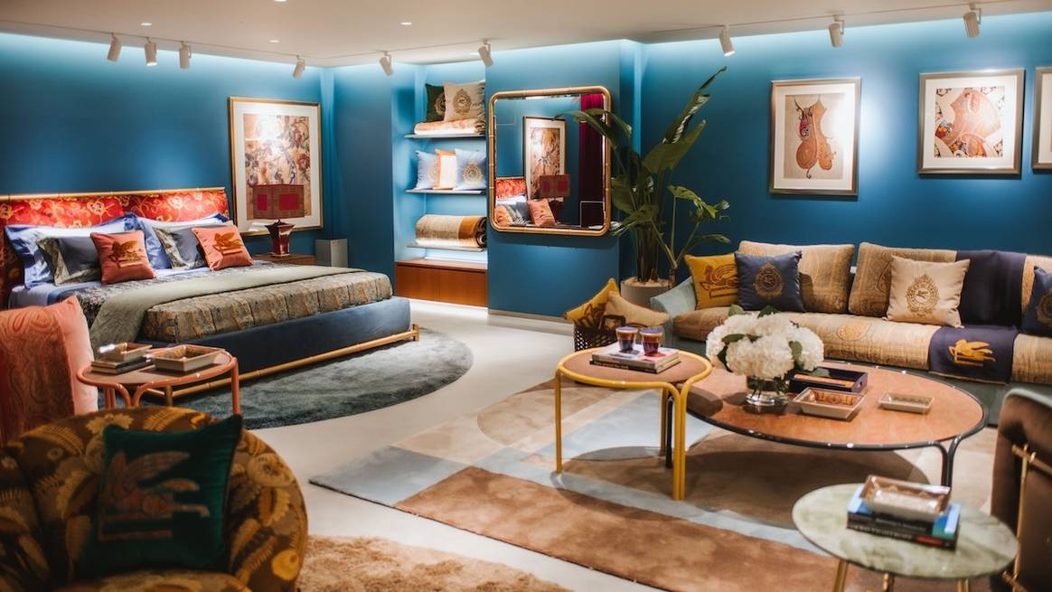 Der Showroom von Etro Home in Tokio