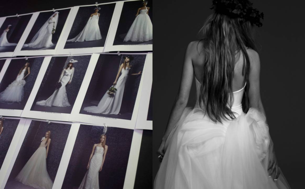 courtesy of Pronovias Group, Vera Wang Bride