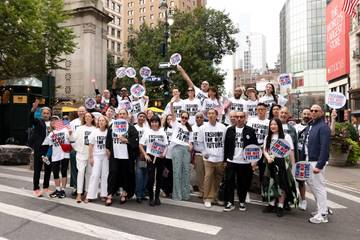 V-O-T-E, Vote! CFDA Marches for Fashion For Our Future