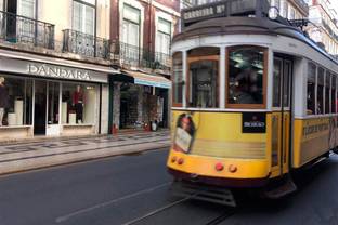 La española Dándara aterriza en Lisboa