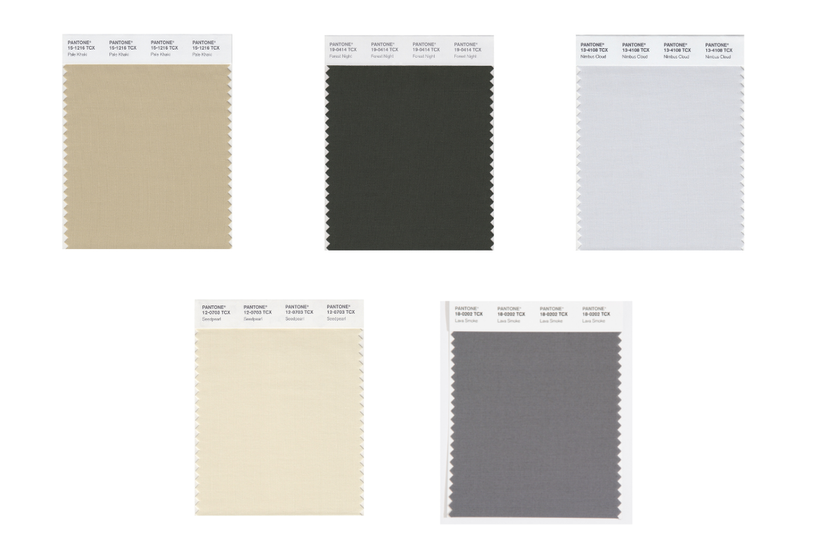 Image: Pantone; London Fashion Week Colour Trend Report AW23