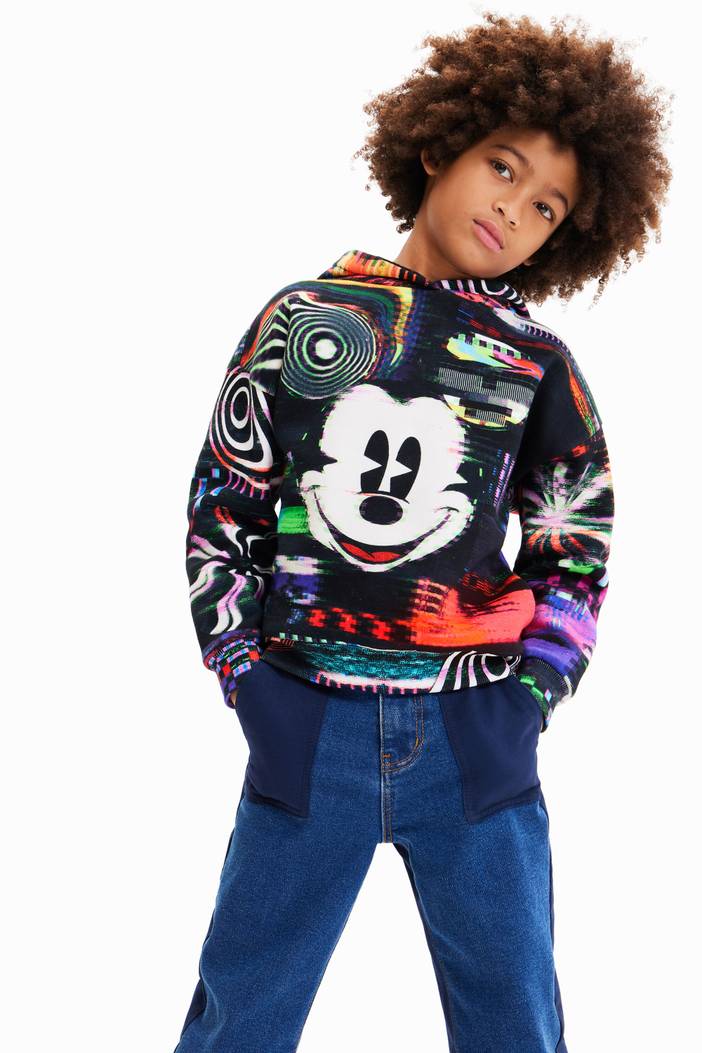 Mickey Mouse glitch hoodie | Desigual