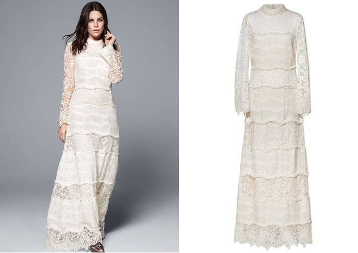 H&M lanceert drie bruidsjurken met Conscious Collectie 2016