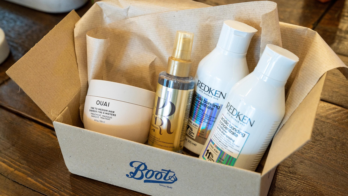 Boots premium haircare products