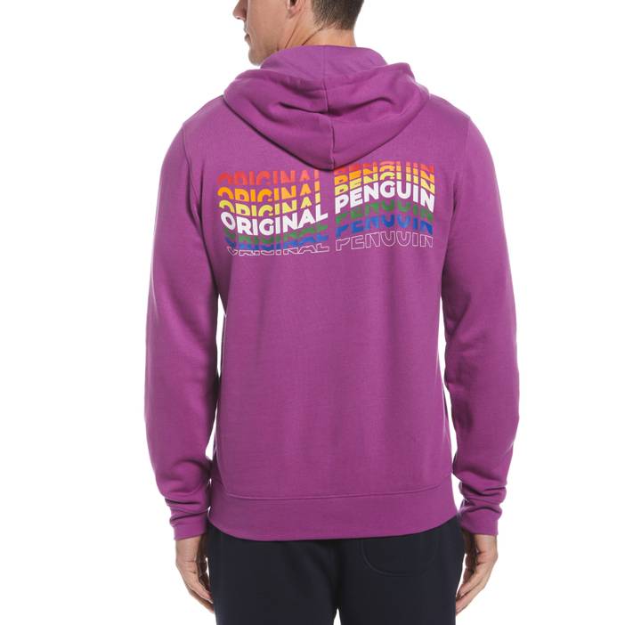 Men's Rainbow Pete Pride Hoodie | Original Penguin