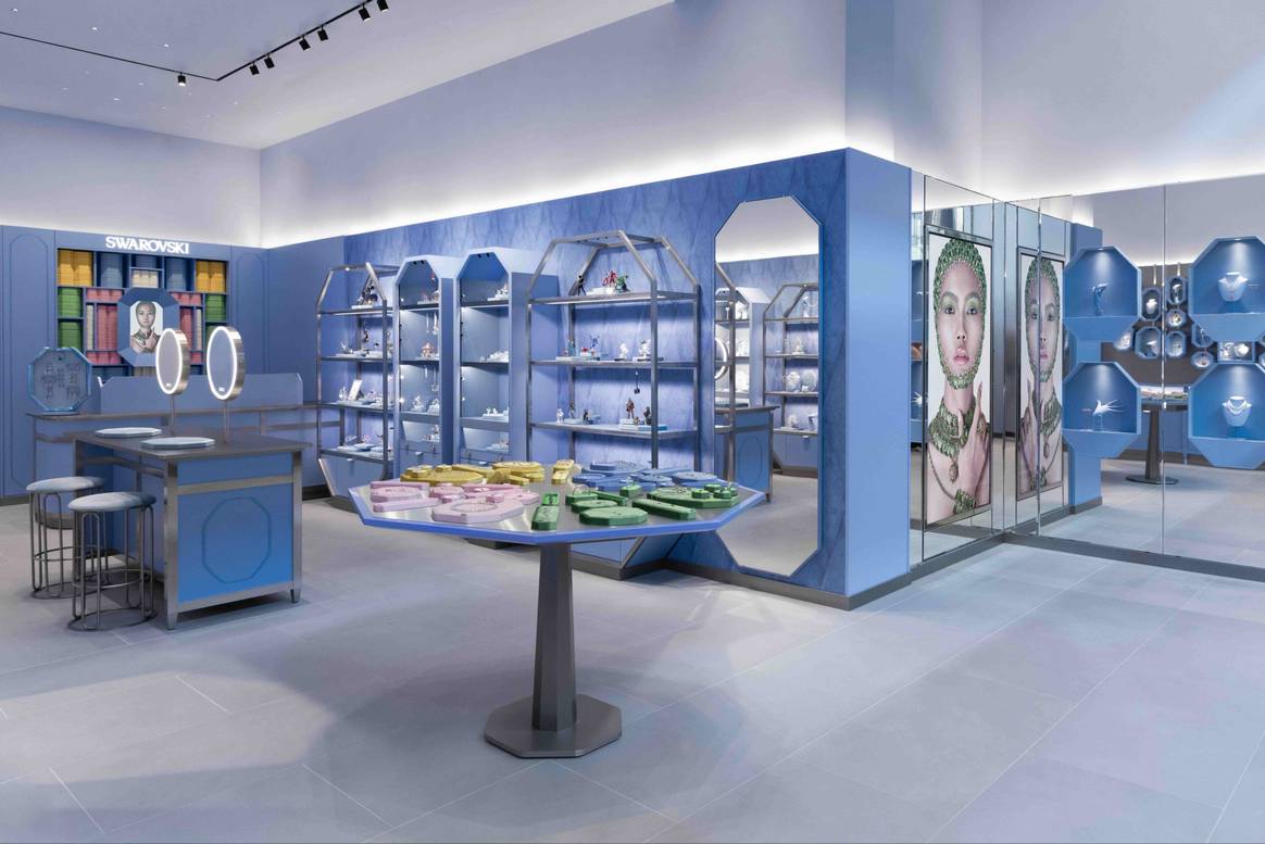 Swarovski ‘WonderLux’ concept store at Liverpool One