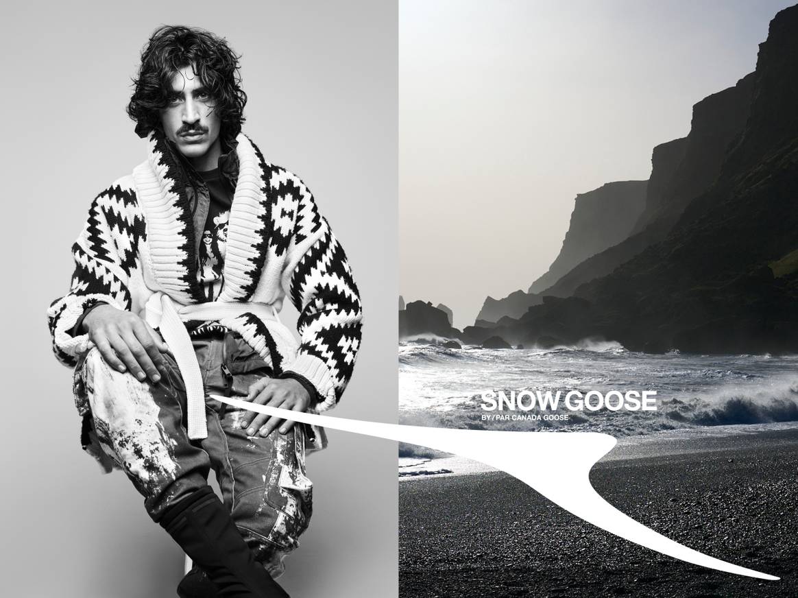 'Snow Goose by Canada Goose' debut collection from Haider Ackermann