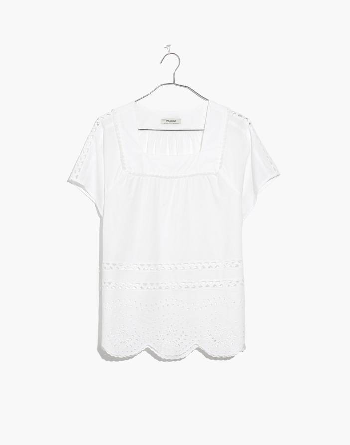 Eyelet Angelica Top | Madewell